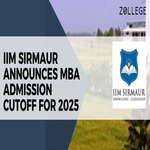 IIM Sirmaur Announces MBA Admission Cutoff for 2025
